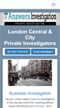 Mobile Screenshot of londoncityeye.co.uk